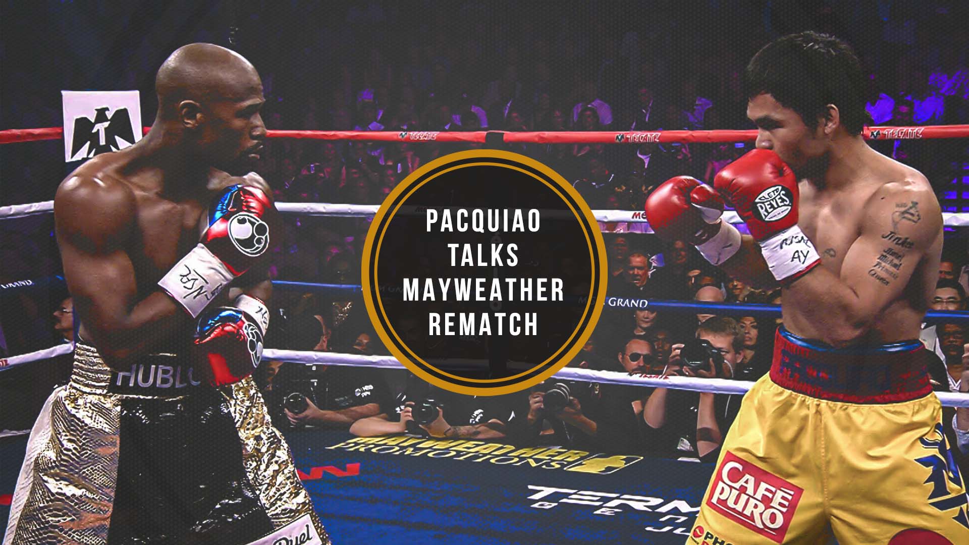 Manny Pacquiao Talks Floyd Mayweather Rematch